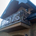 Балкон металевий кований