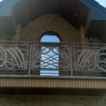 Балкон металевий кований